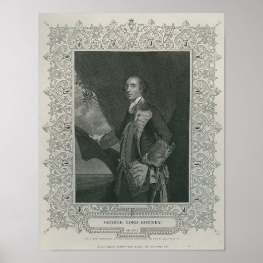 Sir George Brydges Rodney Poster (Vorne)