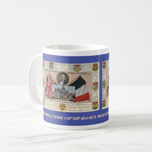 Sir George Etienne Cartier Kaffeetasse (Vorderseite Links)