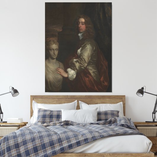 Sir Henry Capel (1638–1696) Leinwanddruck (Insitu (Schlafzimmer))