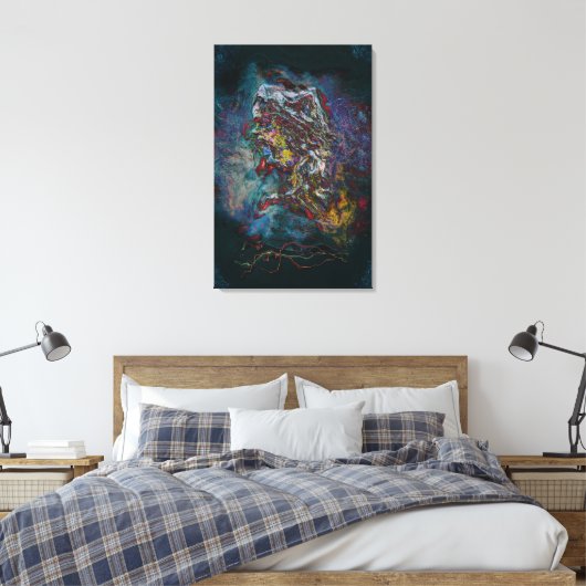 Sir Herr Temple Leinwanddruck (Insitu (Schlafzimmer))