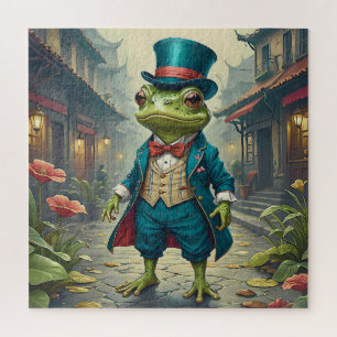 Sir Hopsworth- Das Gentleman-Frosch-Puzzle Puzzle
