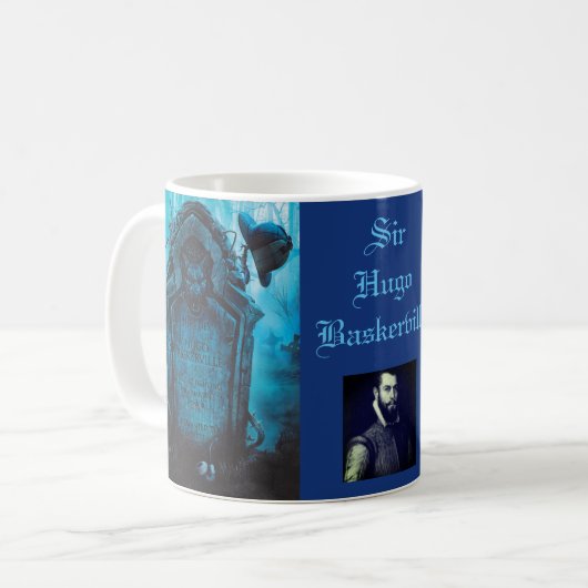 Sir Hugo Baskerville Kaffeetasse (Vorderseite Links)