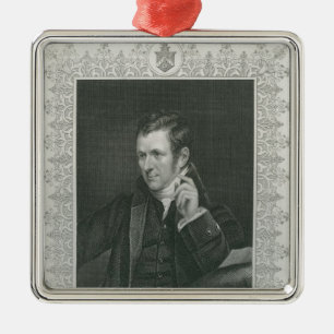 Sir Humphry Davy Ornament Aus Metall