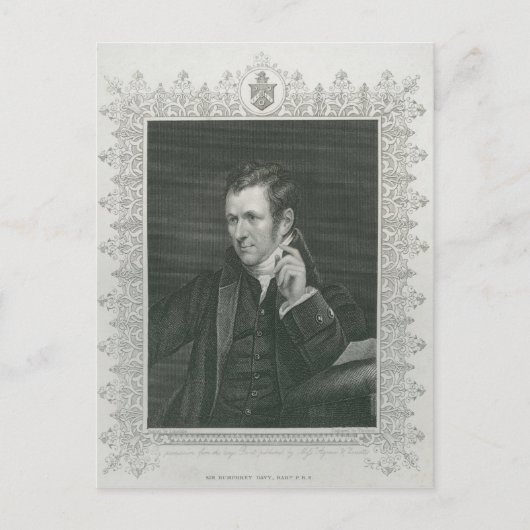 Sir Humphry Davy Postkarte (Vorderseite)