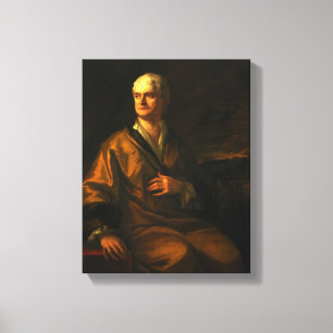 Sir Isaac Newton, 1710 Leinwanddruck