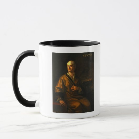 Sir Isaac Newton, 1710 Tasse (Links)