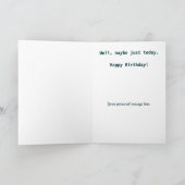 Sir Isaac Newton Card Karte (Innenseite)