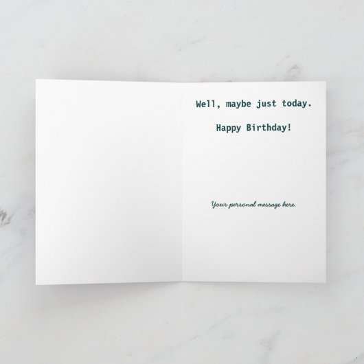 Sir Isaac Newton Card Karte (Innenseite)