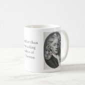 Sir Isaac Newton Kaffeetasse (VorderseiteRechts)