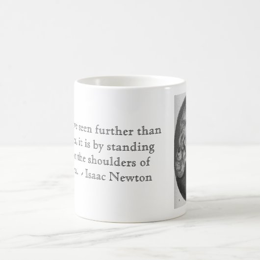 Sir Isaac Newton Kaffeetasse (Mittel)