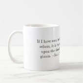 Sir Isaac Newton Kaffeetasse (Links)