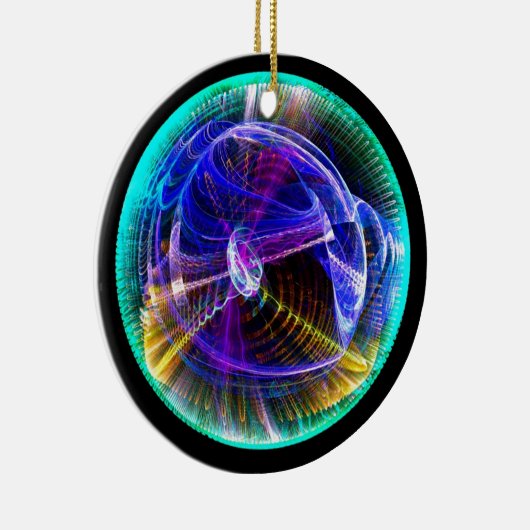 Sir Isaac Newton Keramik Ornament (Rechts)