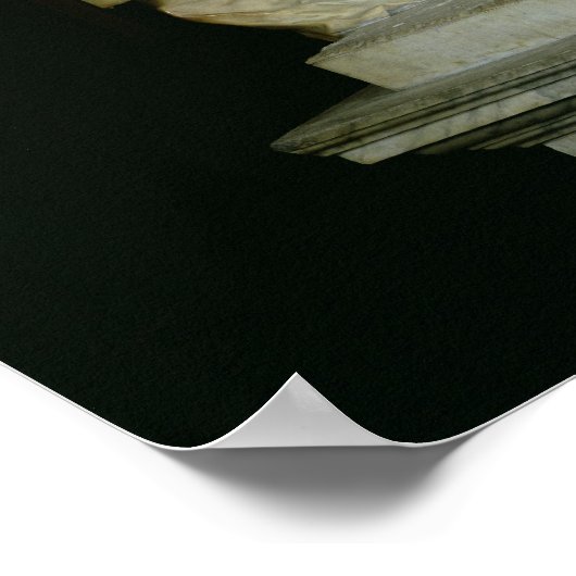 Sir Isaac Newton Poster (Ecke)