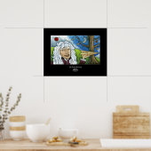 Sir Isaac Newton Poster (Küche)