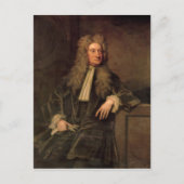 Sir Isaac Newton Postkarte (Vorderseite)