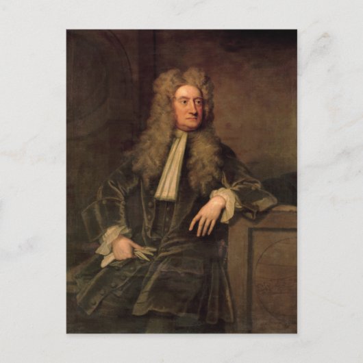 Sir Isaac Newton Postkarte (Vorderseite)