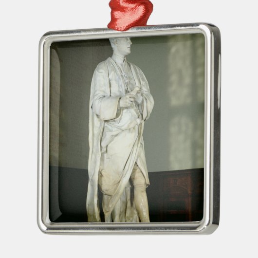 Sir Isaac Newton Silbernes Ornament (Links)