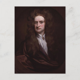 Sir Issac Newton Postkarte