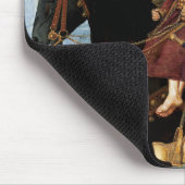 Sir Isumbras im Ford um 1857 von John Millais Mousepad (Ecke)