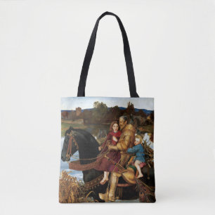 Sir Isumbras im Ford um 1857 von John Millais Tasche