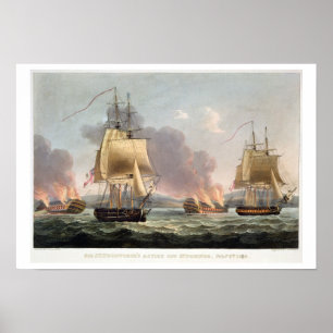 Sir J. T. Duckworth's Action of St. Domingo, Febr Poster