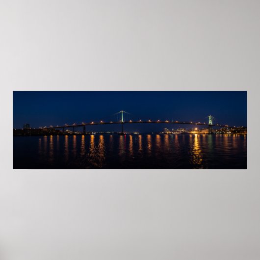 Sir John A. MacDonald Bridge - Halifax, NS Poster (Vorne)
