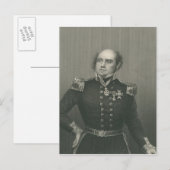 Sir John Franklin Postkarte (Vorne/Hinten)