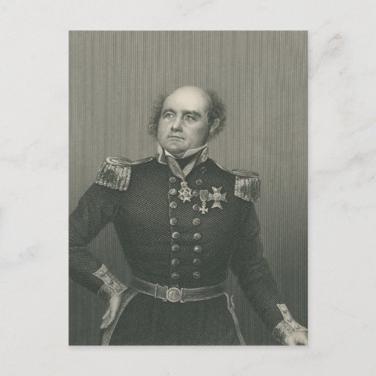 Sir John Franklin Postkarte (Vorderseite)
