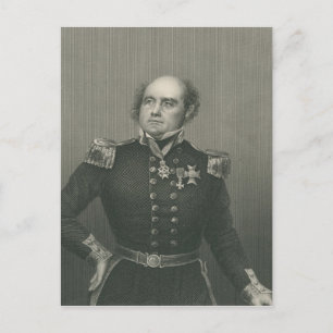 Sir John Franklin Postkarte