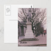 Sir John Gray Monument, O'Connell St., Dublin, Ire Postkarte (Vorne/Hinten)