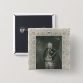 Sir John Jervis im Jahre 1795 Button (Vorne & Hinten)