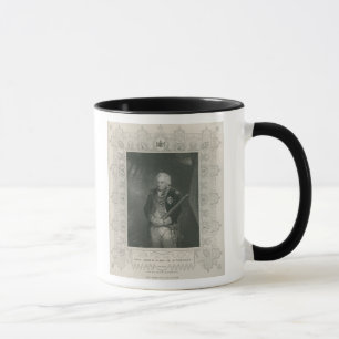 Sir John Jervis im Jahre 1795 Tasse
