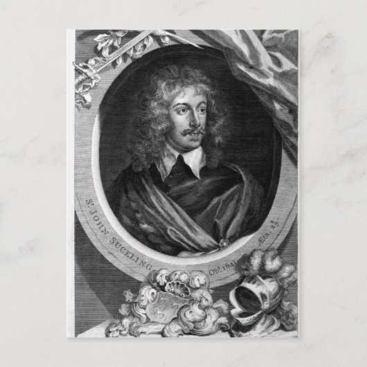 Sir John Suckling Postkarte (Vorderseite)