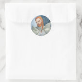 Sir Kaye Runder Aufkleber (Tasche)