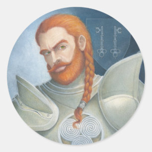 Sir Kaye Runder Aufkleber