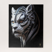 Sir Khan der düstere Blick Puzzle (Vertikal)