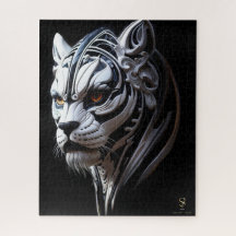 Sir Khan der düstere Blick Puzzle