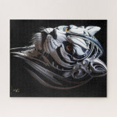 Sir Khan der düstere Blick Puzzle (Horizontal)