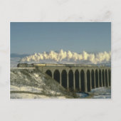 Sir Lamiel kreuzt Ribblehead Viadukt auf der Siedl Postkarte (Vorderseite)