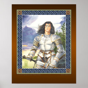 Sir Lancelot print Poster