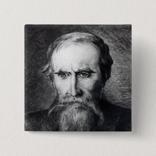 Sir Leslie Stephen, 1889 Button (Vorderseite)