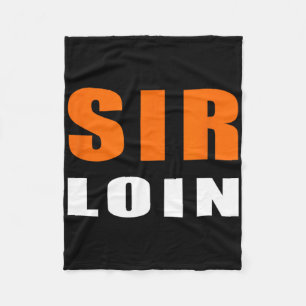Sir Loin Lustiger Sirloin-Steak-Trump-Meme-Witz  Fleecedecke