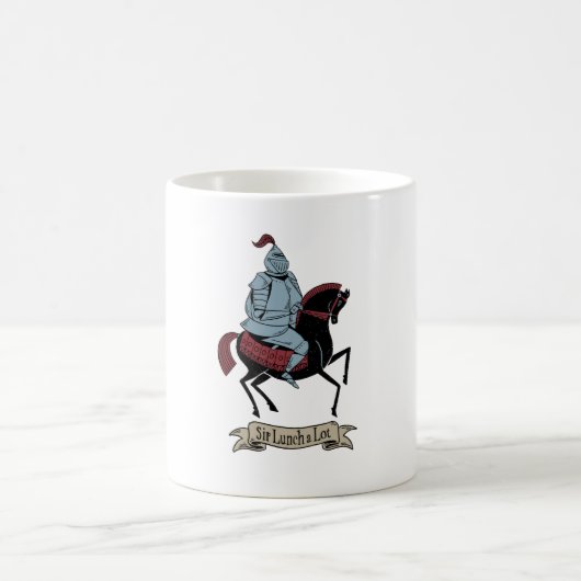 SIR LUNCHALOT Funny Feinschmecker Kaffeetasse (Mittel)