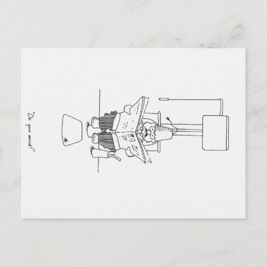 Sir Mathew Cartwright Postkarte (Vorderseite)