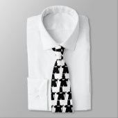 Sir Meeple Gamer-Trauzeuge-Krawatte Krawatte (Gebunden)