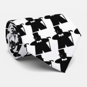 Sir Meeple Gamer-Trauzeuge-Krawatte Krawatte (Gerollt)