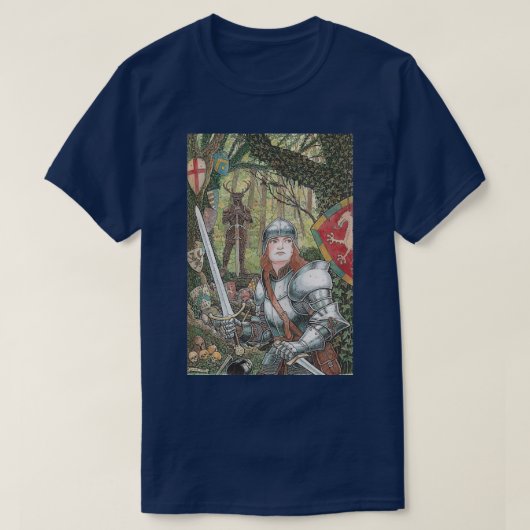 Sir Meghan im Wald T-Shirt (Design vorne)