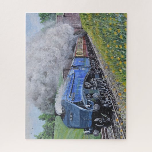 Sir Nigel Gresley Jigsaw Puzzle (Vertikal)
