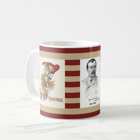 Sir Nigel von Sir Arthur Conan Doyle ~ Edinburgh ~ Kaffeetasse (Vorderseite Links)