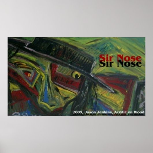 SIR NOSE POSTER (Vorne)